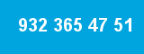 932 365 47 51 932 365 47 51
